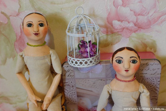 Осенние Изанки — Авторские куклы в антикварном стиле: будуарные (фото 2)