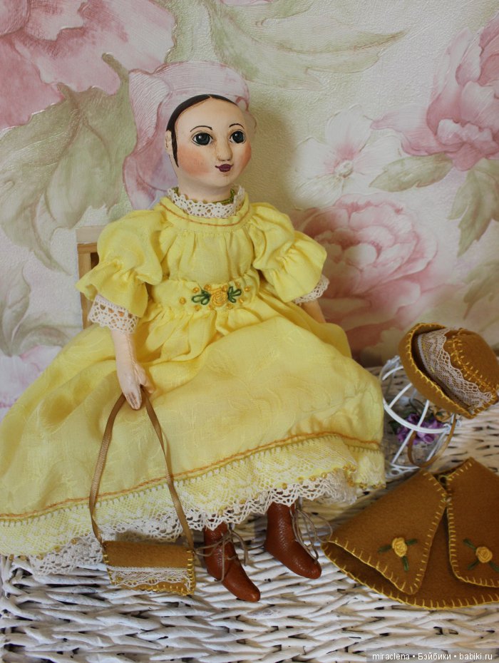 Осенние Изанки — Авторские куклы в антикварном стиле: будуарные (фото 6)