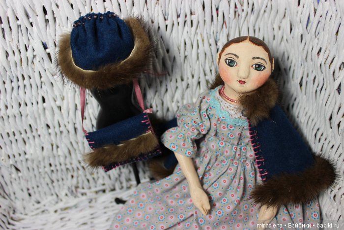 Осенние Изанки — Авторские куклы в антикварном стиле: будуарные