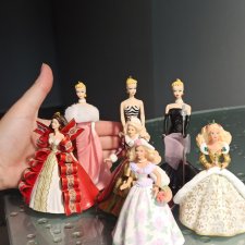 Barbie Hallmark Ornaments. Барби — елочные игрушки.