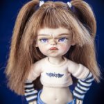 Злюка шарнирная кукла от Y&dee