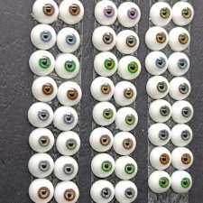 Глаза для БЖД кукол  с размытой радужкой 8/3мм