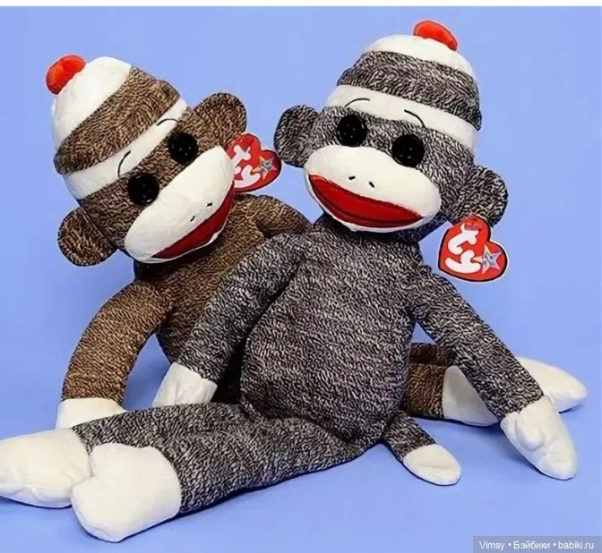 Обезьянка Sock Monkey — Авторские украшения и аксессуары для кукол: фото (фото 2)