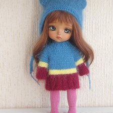 Комплект из пуха норки для Lati Yellow и кукол 16см