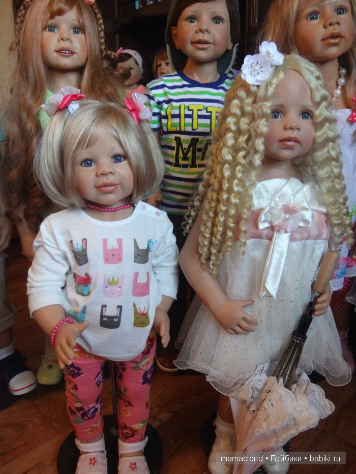 Моя большая куклосемья — Куклы Monika Levenig и Monika Peter