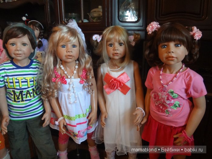 Моя большая куклосемья — Куклы Monika Levenig и Monika Peter