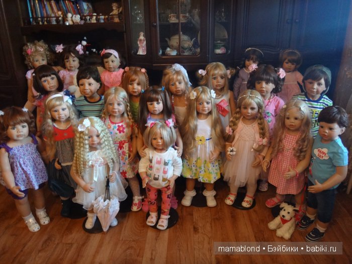 Моя большая куклосемья — Куклы Monika Levenig и Monika Peter