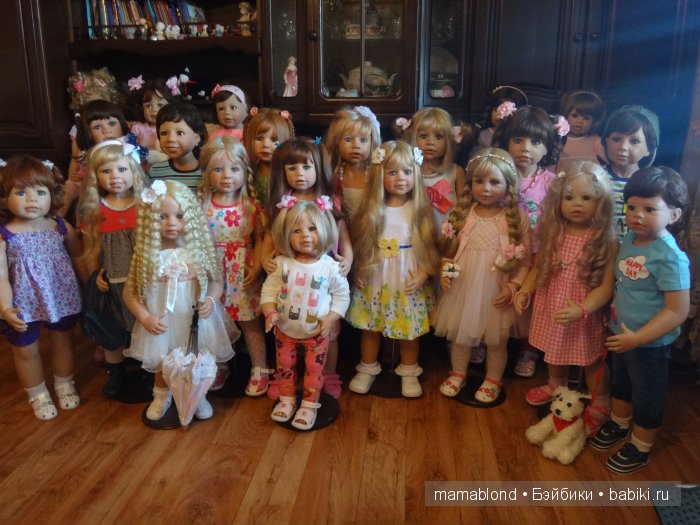 Моя большая куклосемья — Куклы Monika Levenig и Monika Peter
