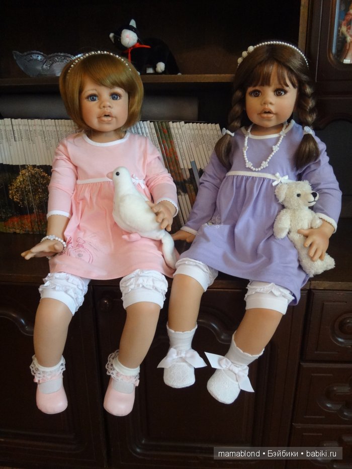 Моя большая куклосемья — Куклы Monika Levenig и Monika Peter