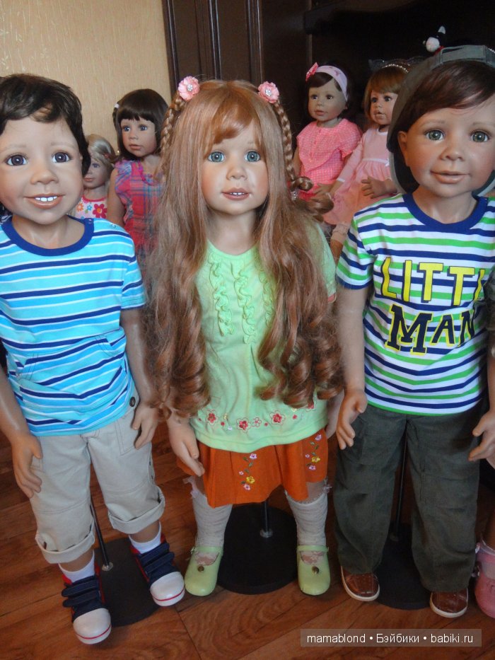 Моя большая куклосемья — Куклы Monika Levenig и Monika Peter