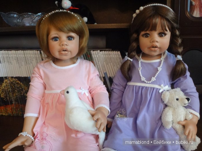 Моя большая куклосемья — Куклы Monika Levenig и Monika Peter
