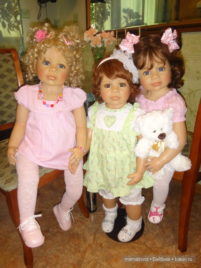 Моя большая куклосемья — Куклы Monika Levenig и Monika Peter