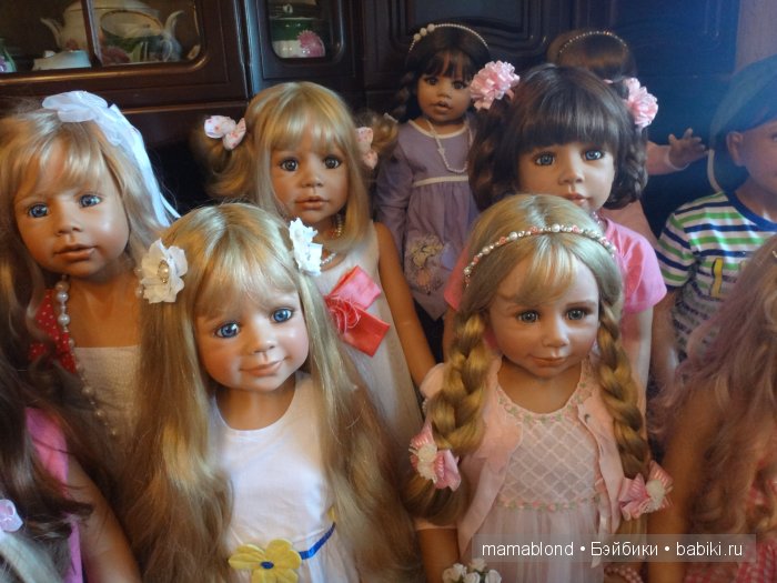 Моя большая куклосемья — Куклы Monika Levenig и Monika Peter