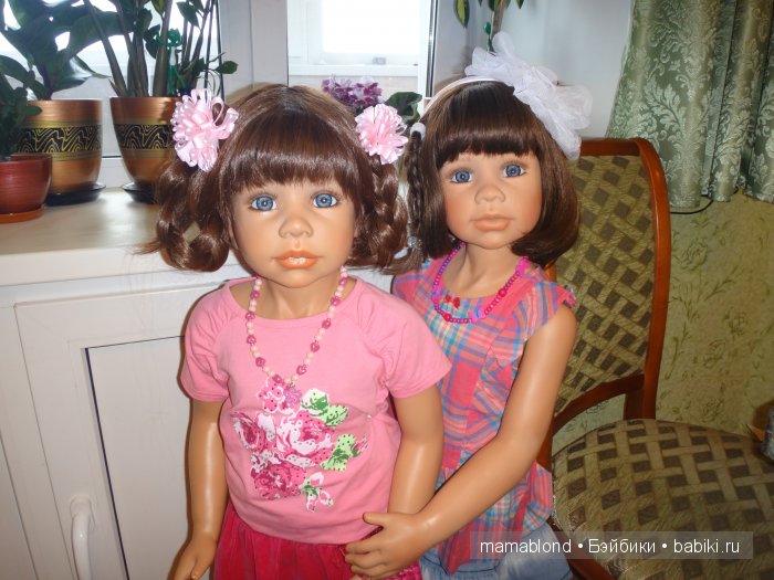 Моя большая куклосемья — Куклы Monika Levenig и Monika Peter