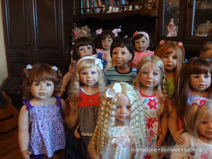 Моя большая куклосемья — Куклы Monika Levenig и Monika Peter