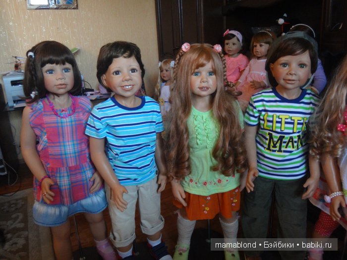Моя большая куклосемья — Куклы Monika Levenig и Monika Peter