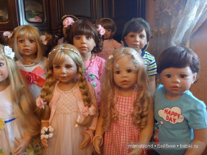 Моя большая куклосемья — Куклы Monika Levenig и Monika Peter