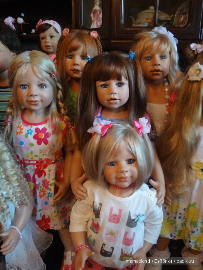 Моя большая куклосемья — Куклы Monika Levenig и Monika Peter