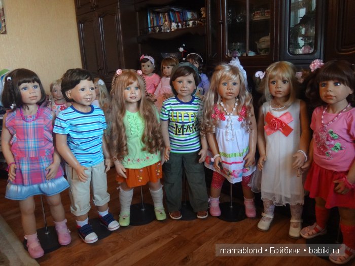 Моя большая куклосемья — Куклы Monika Levenig и Monika Peter