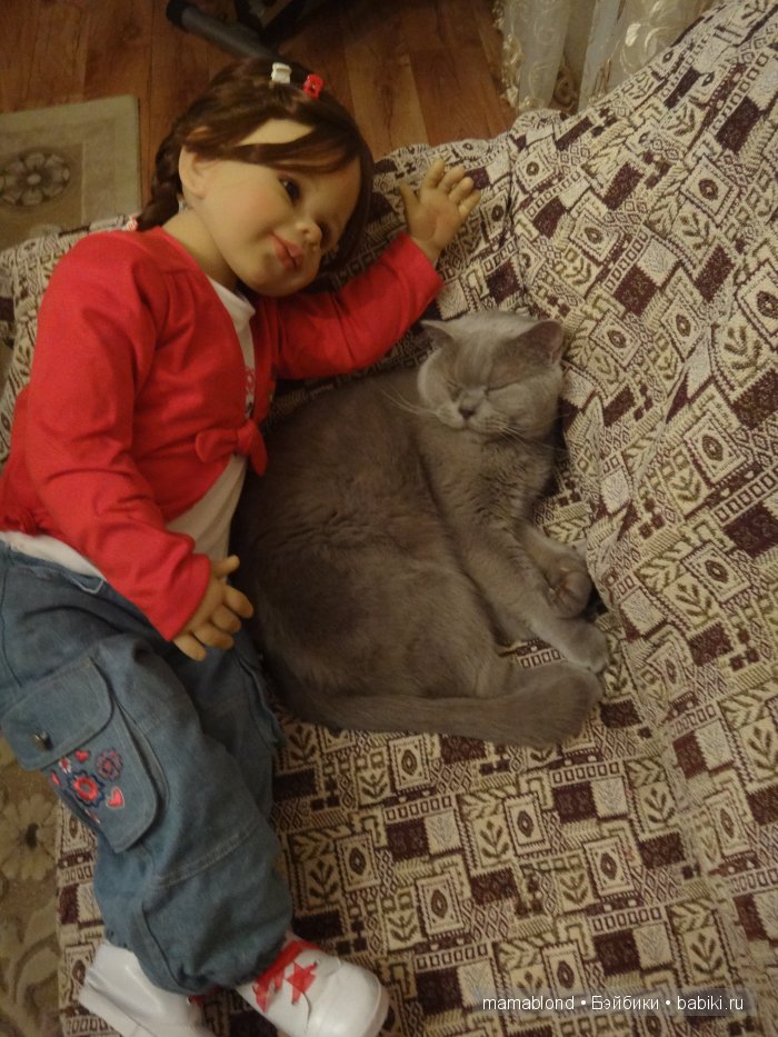 Как мы мешали спать коту. По следам конкурса " Кукла и питомец" (фото 9)