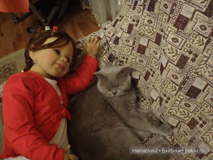 Как мы мешали спать коту. По следам конкурса " Кукла и питомец" (фото 10)