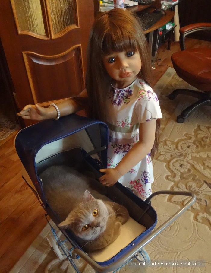 Как мы мешали спать коту. По следам конкурса " Кукла и питомец"