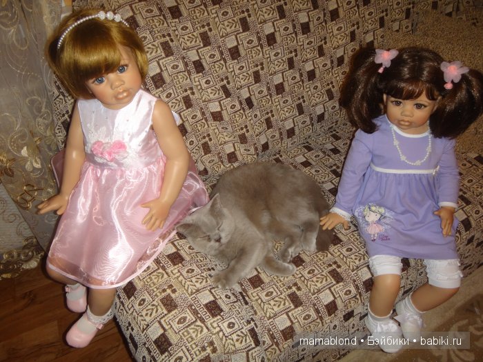 Как мы мешали спать коту. По следам конкурса " Кукла и питомец"