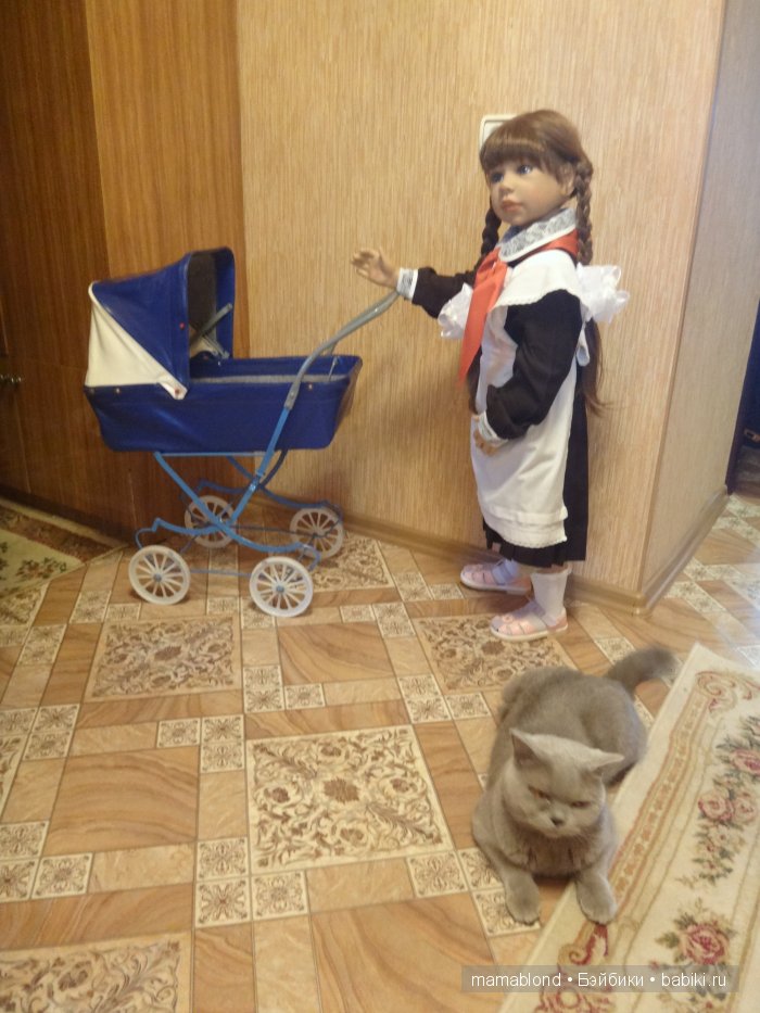 Как мы мешали спать коту. По следам конкурса " Кукла и питомец"