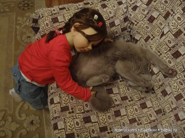 Как мы мешали спать коту. По следам конкурса " Кукла и питомец"