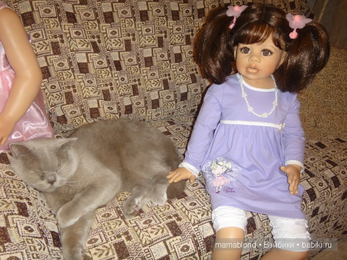 Как мы мешали спать коту. По следам конкурса " Кукла и питомец" (фото 4)