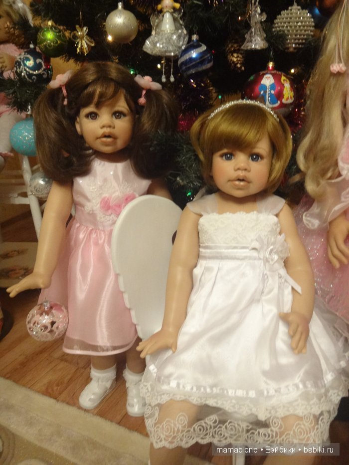 С Новым годом — Куклы Monika Levenig и Monika Peter