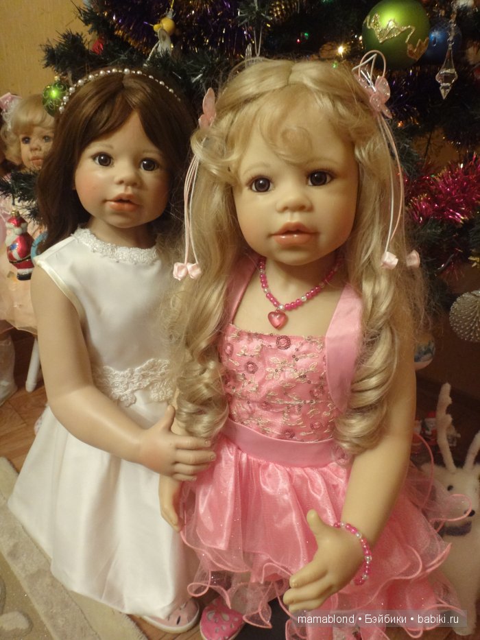 С Новым годом — Куклы Monika Levenig и Monika Peter