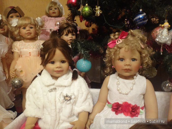 С Новым годом — Куклы Monika Levenig и Monika Peter