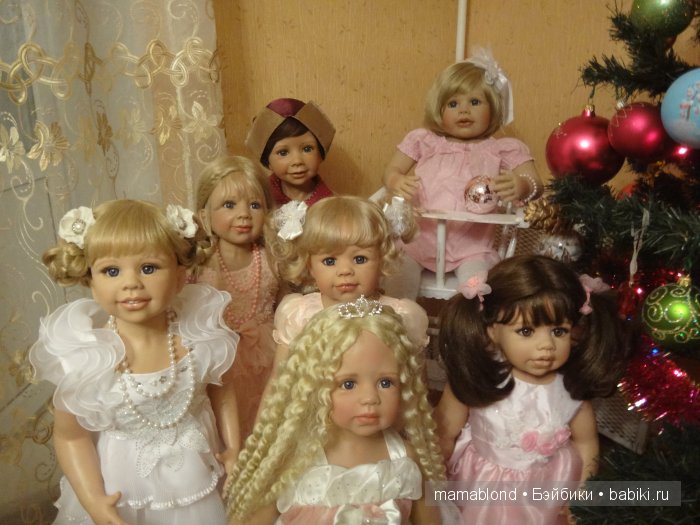 С Новым годом — Куклы Monika Levenig и Monika Peter