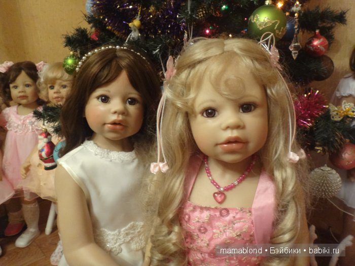 С Новым годом — Куклы Monika Levenig и Monika Peter