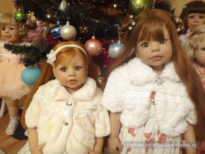 С Новым годом — Куклы Monika Levenig и Monika Peter