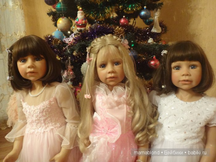 С Новым годом — Куклы Monika Levenig и Monika Peter