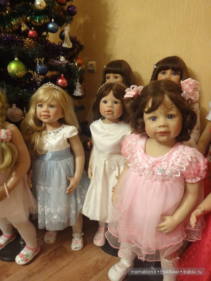 С Новым годом — Куклы Monika Levenig и Monika Peter