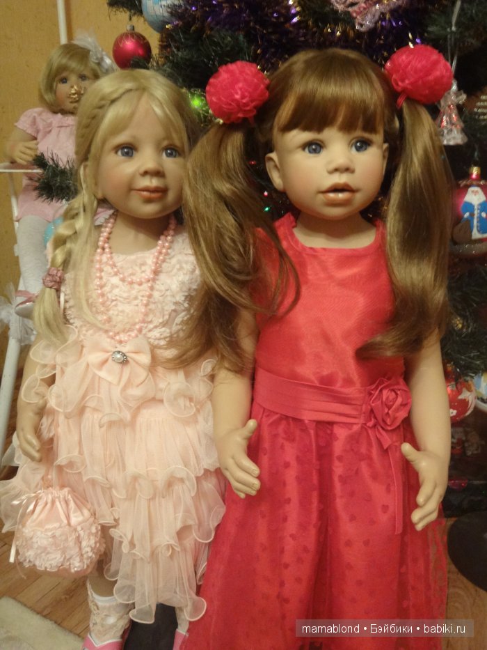 С Новым годом — Куклы Monika Levenig и Monika Peter