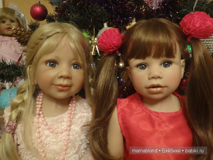 С Новым годом — Куклы Monika Levenig и Monika Peter