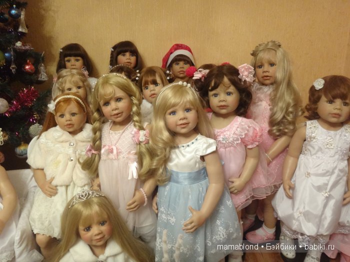 С Новым годом — Куклы Monika Levenig и Monika Peter