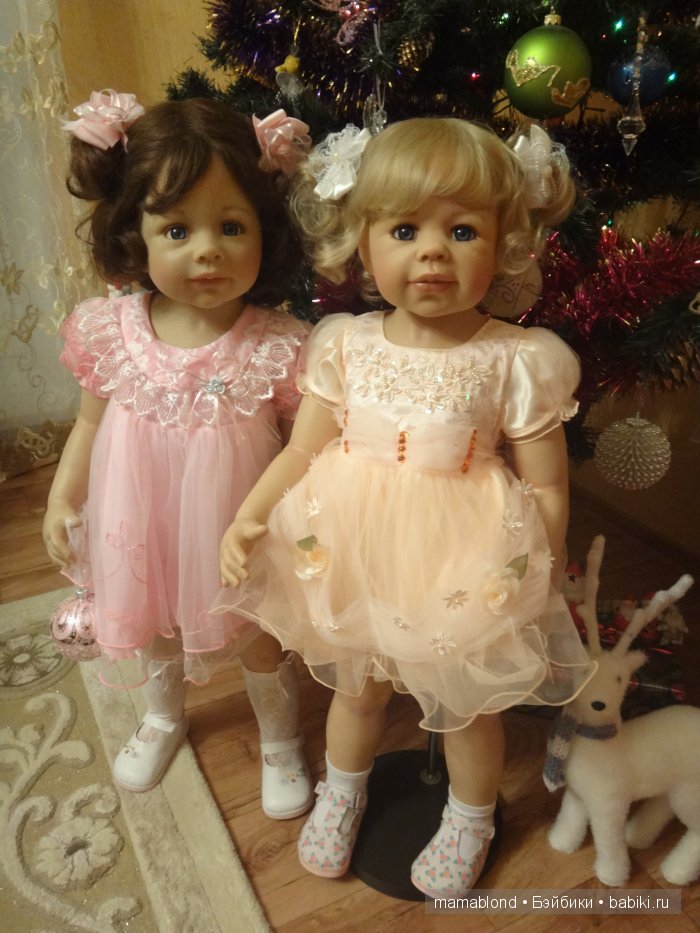 С Новым годом — Куклы Monika Levenig и Monika Peter