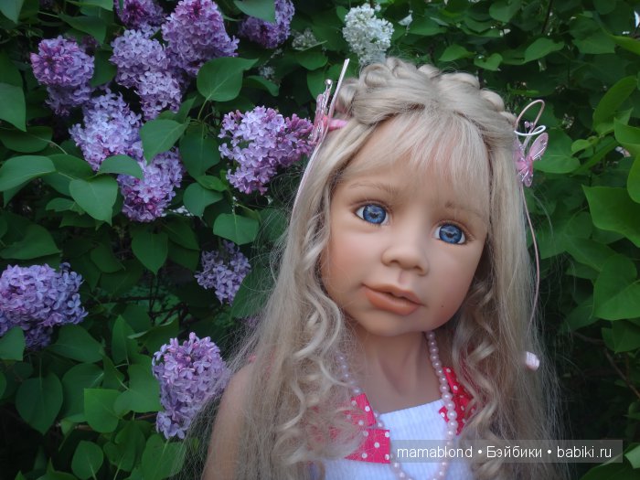 Сиреневая прогулка — Куклы Monika Levenig и Monika Peter (фото 10)