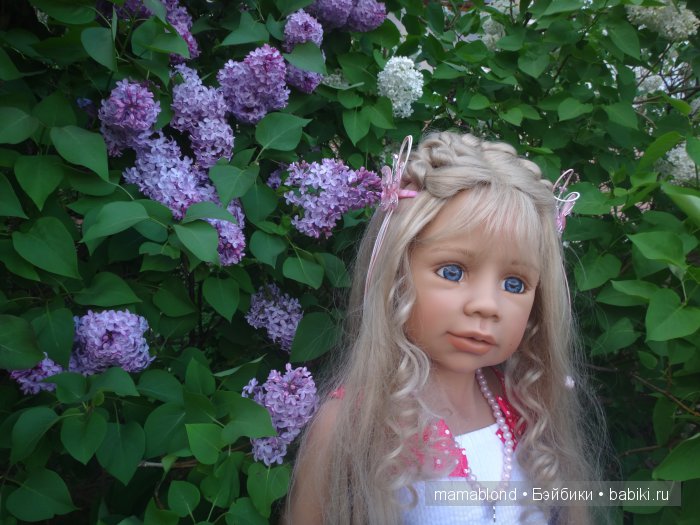 Сиреневая прогулка — Куклы Monika Levenig и Monika Peter (фото 7)
