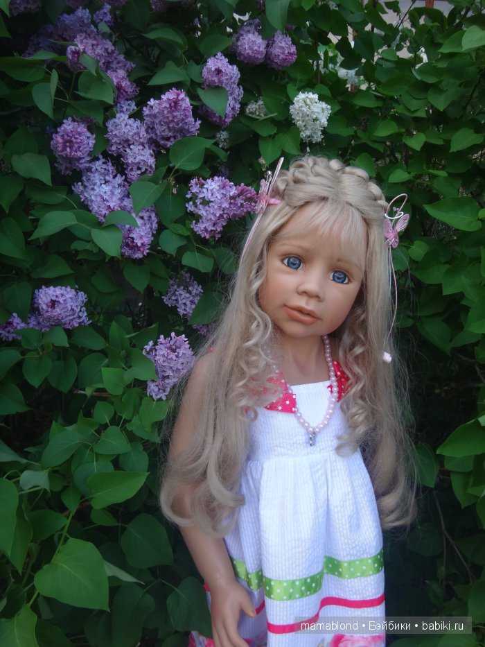 Сиреневая прогулка — Куклы Monika Levenig и Monika Peter (фото 9)