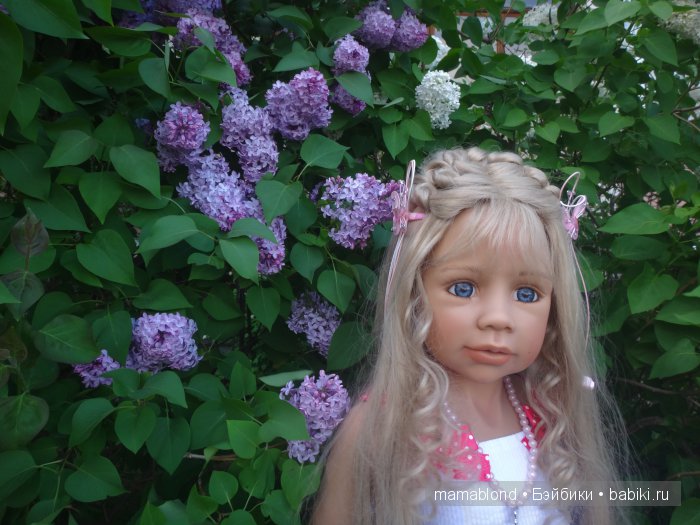 Сиреневая прогулка — Куклы Monika Levenig и Monika Peter (фото 8)