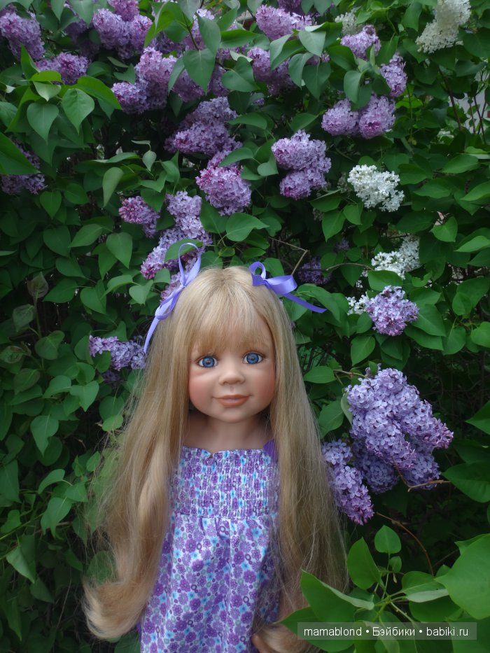 Сиреневая прогулка — Куклы Monika Levenig и Monika Peter