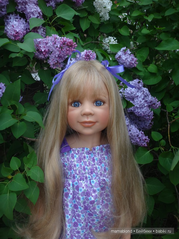 Сиреневая прогулка — Куклы Monika Levenig и Monika Peter