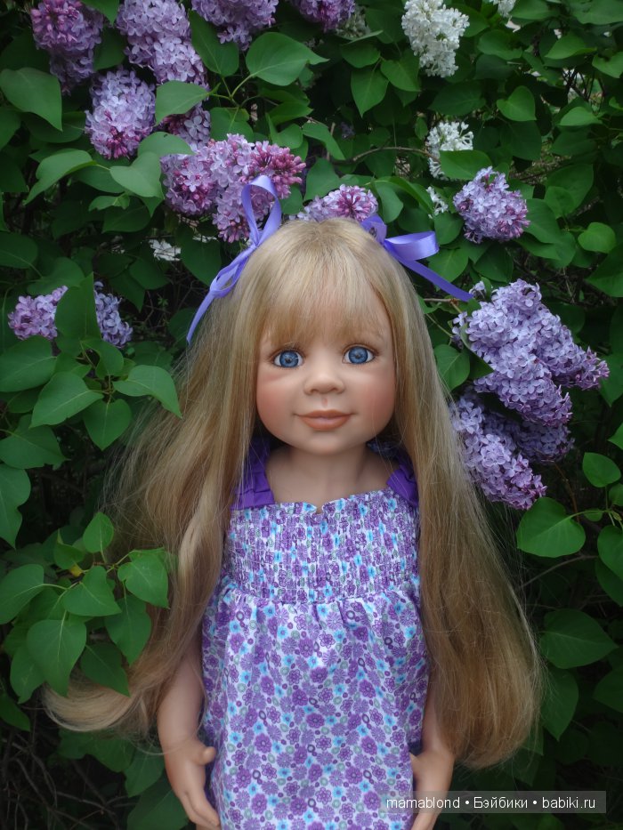 Сиреневая прогулка — Куклы Monika Levenig и Monika Peter