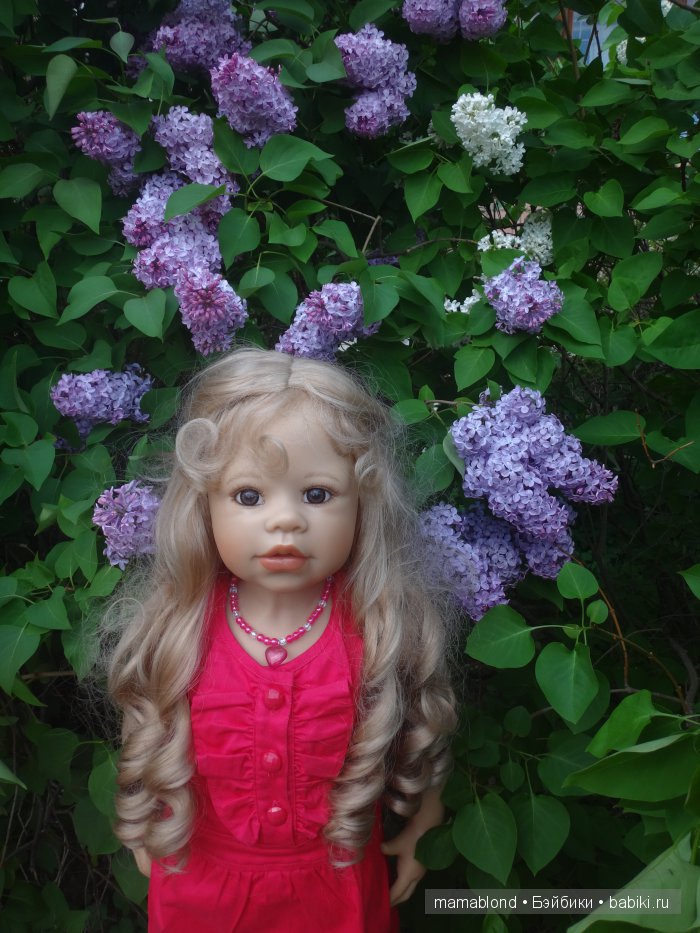 Сиреневая прогулка — Куклы Monika Levenig и Monika Peter